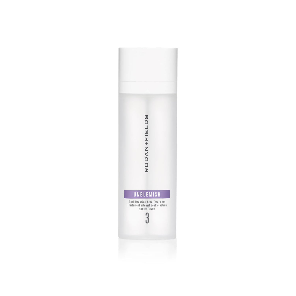 Rodan + Fields front packaging showing product label and size for clear identification and trust