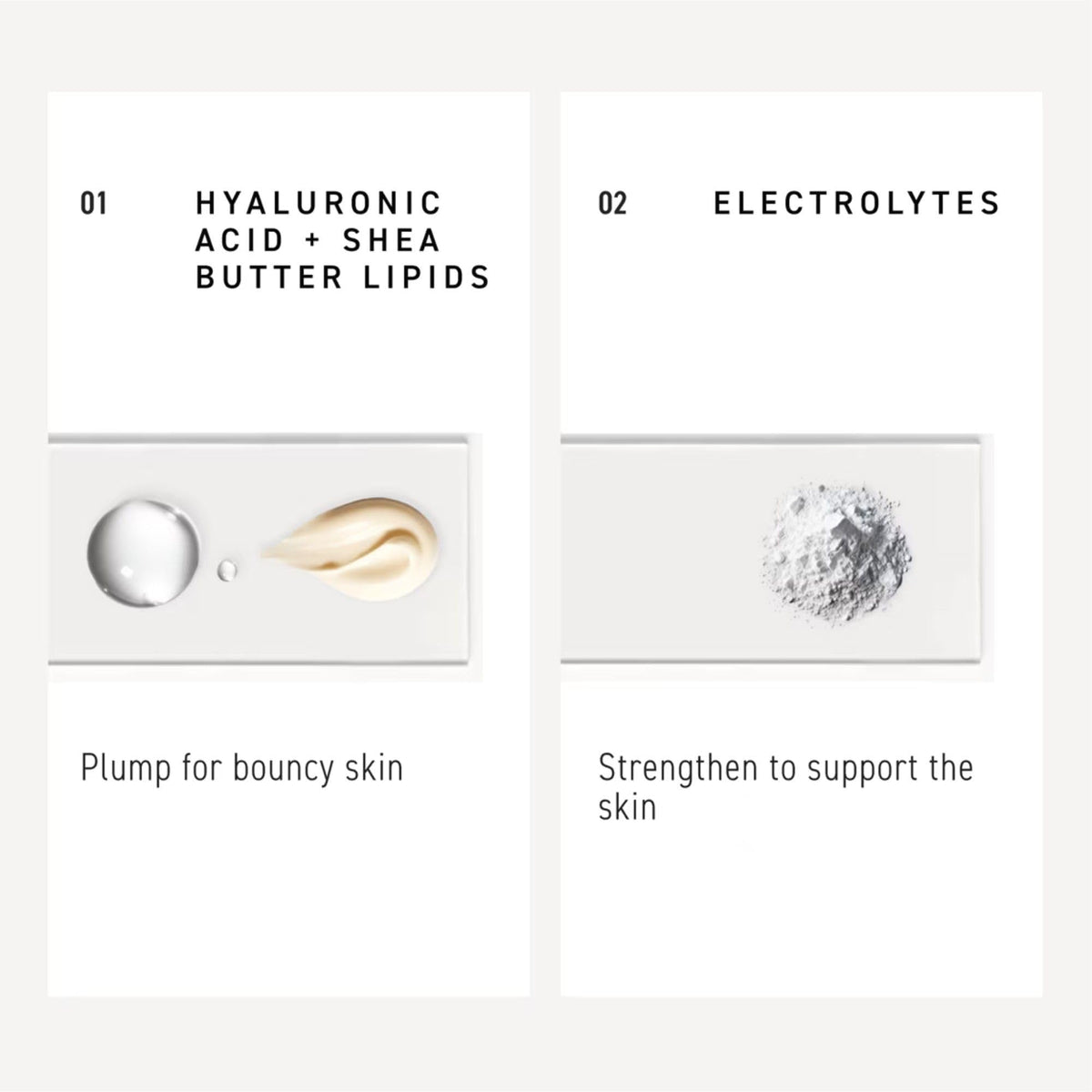 RODAN + FIELDS model applying gel mask demonstrating comfortable, breathable wear