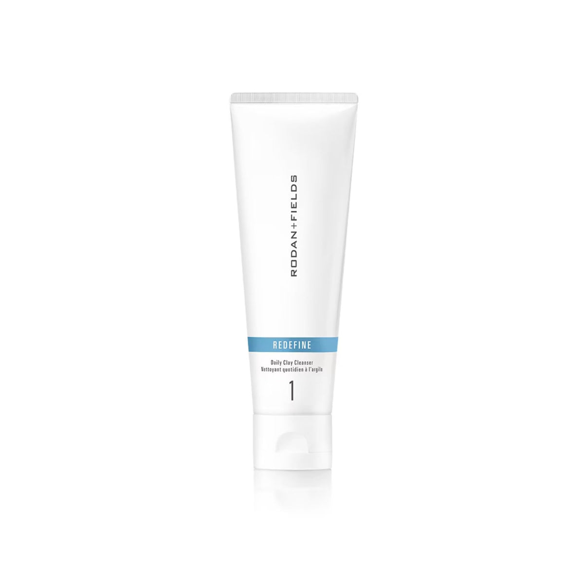 RODAN + FIELDS front packaging showing cleanser and benefits