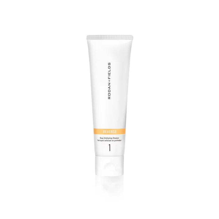 Rodan + Fields front bottle view showing clean packaging and size benefit