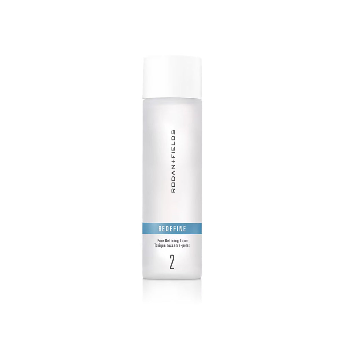 RODAN + FIELDS front packaging showing bottle and branding benefit of clear pores