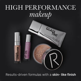 Rodial before and after under-eye demonstrating visible brightening effect