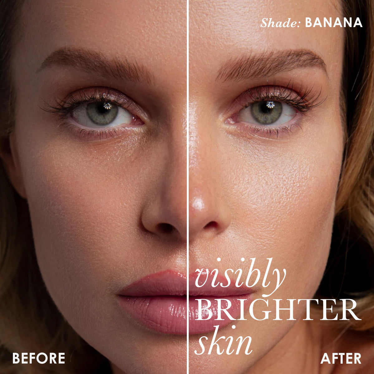 Rodial texture swatches of the yellow liquid showing blendable, buildable finish