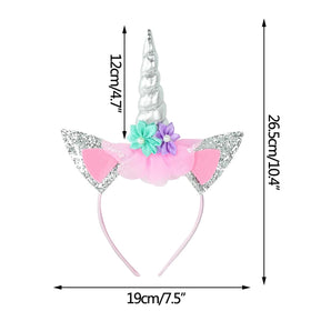Roffiy headband worn at a birthday party, providing playful photo-ready style