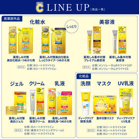 Rohto Melano CC on bathroom vanity in routine setting illustrating easy layering