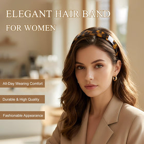 ROISDIYI headband in evening outfit setting adding elegant finishing touch