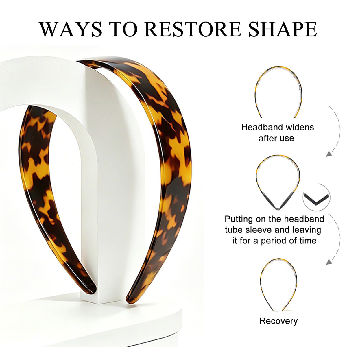 ROISDIYI headband styled with casual outfit adding vintage chic to daily wear