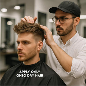 Rolda open shaker revealing fine styling powder texture for instant volume and grip