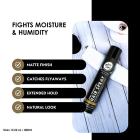 Rolda close-up of matte finish texture reducing shine and residue