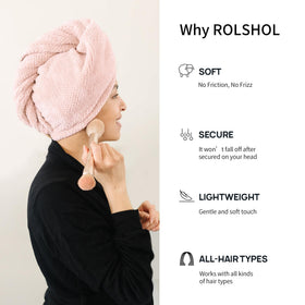 ROLSHOL wooden-style button and elastic loop detail showing secure hold benefit