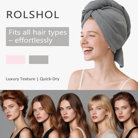 ROLSHOL folded towel compact for travel and quick-dry convenience