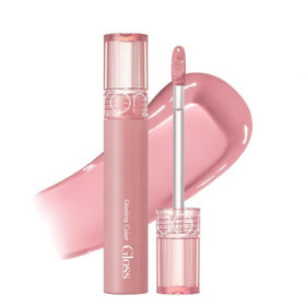 rom&nd front packaging showing cream bebe gloss and brand clarity