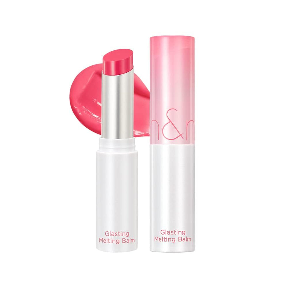 rom&nd front packaging showing shade 02 Lovey Pink and sleek tube benefit easy identification