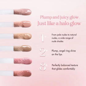 rom&nd size comparison next to everyday items showing compact, travel-friendly tube