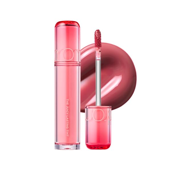 rom&nd front packaging showing shade and glossy finish benefit