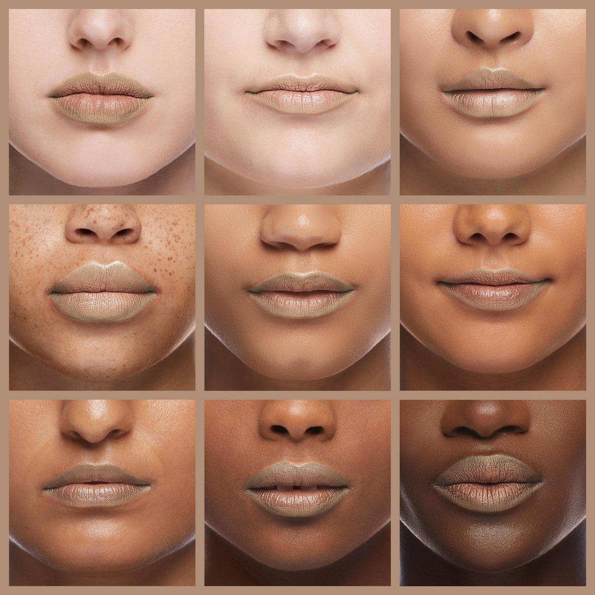 rom&nd pencil applied on model delivering cool-toned contour and fuller look