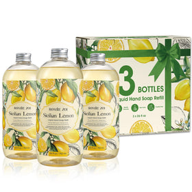 ROMIIE ZOI front packaging showing three refills and clear lemon scent benefit