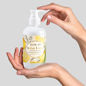 ROMIIE ZOI shea butter texture in hand highlighting rich moisturizing benefit
