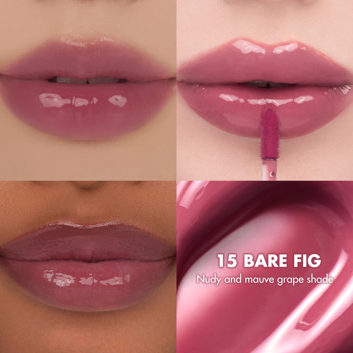 rom&nd closeup applicator with gloss for precise, smooth application