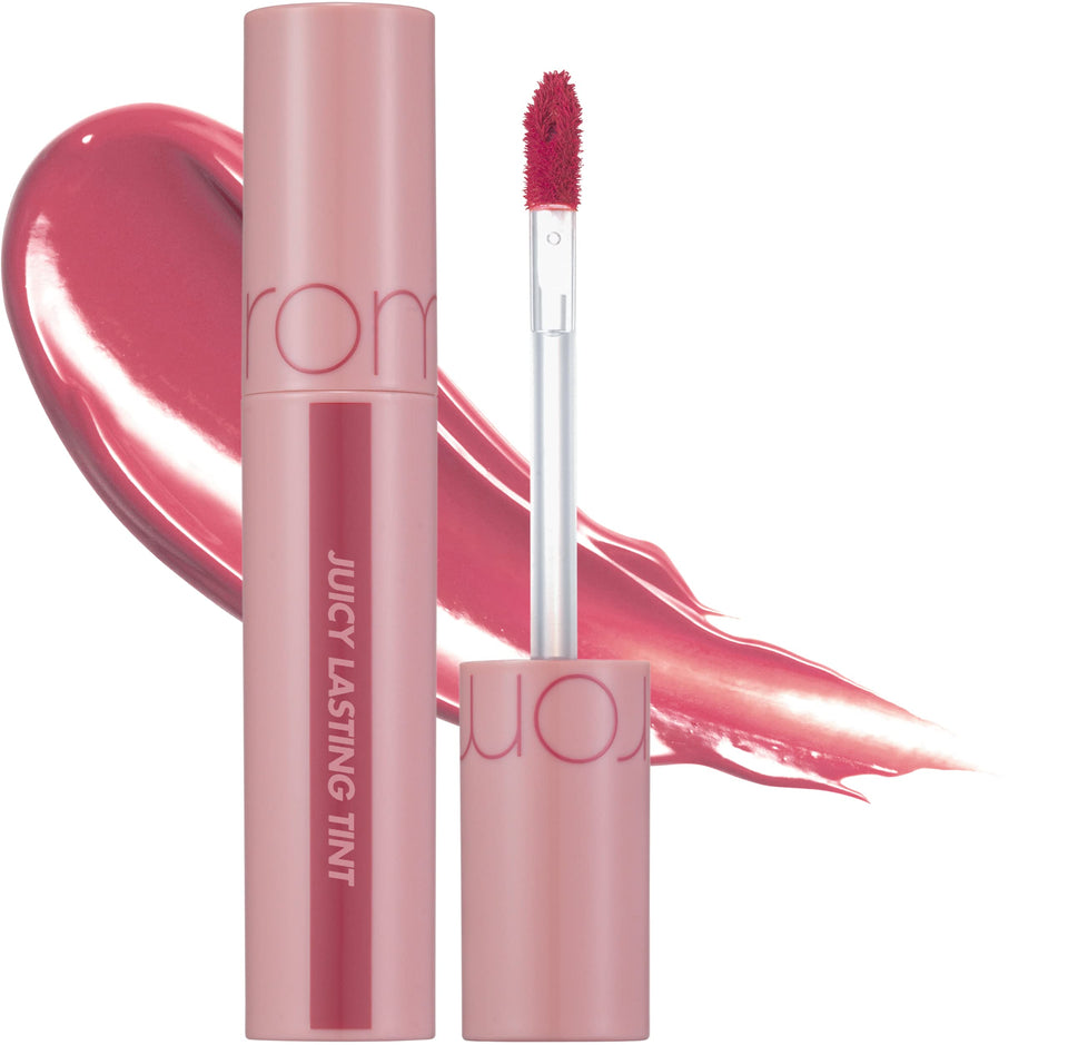 rom&nd bare grape front tube showing label and glossy color benefit