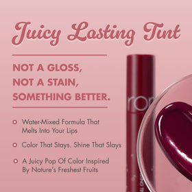 rom&nd applicator close-up demonstrating precise tip for smooth, controlled application