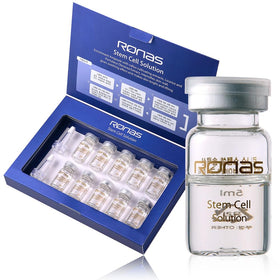 Ronas front packaging showing ten ampoules and benefits