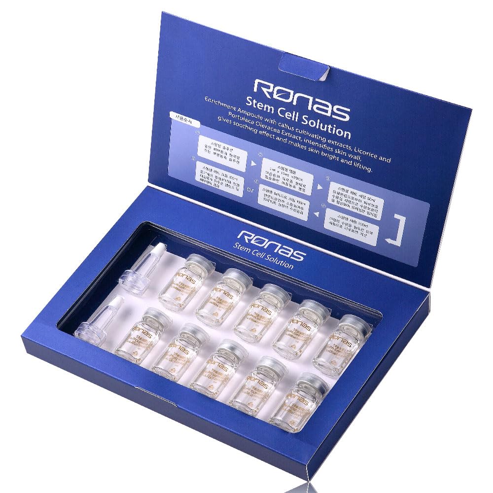 Ronas single ampoule close-up highlighting secure dosing