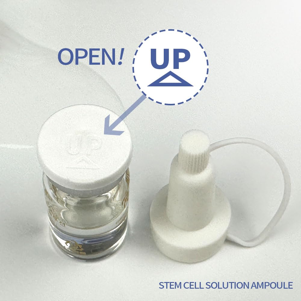 Ronas ampoule held in hand to show compact 0.16 oz scale
