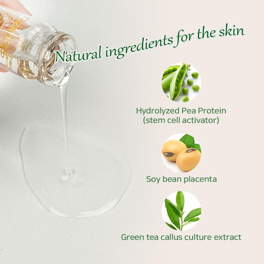 Ronas texture of serum on skin demonstrating quick absorption