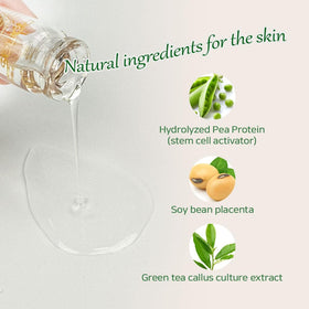 Ronas texture of serum on skin demonstrating quick absorption