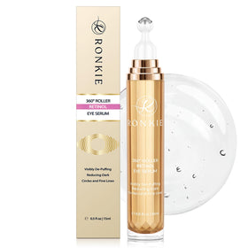 RONKIE front packaging showing gold 15ml stick and product benefit