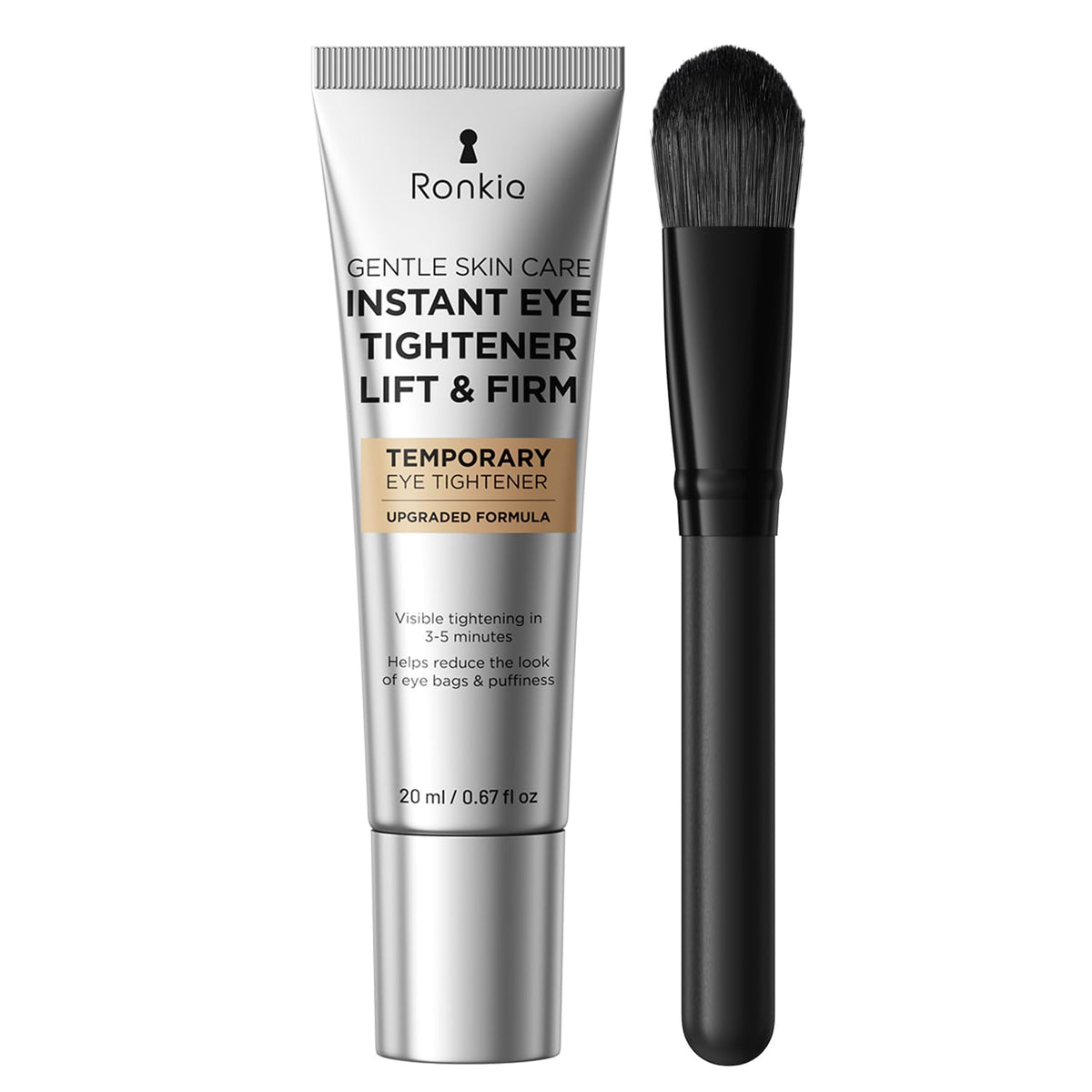 RONKIE front packaging showing product and size for quick visual identification and confidence