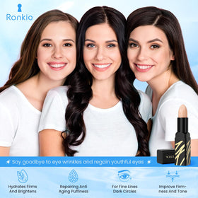 RONKIE in a morning bag scene showing on-the-go refresh and quick touch-up benefit