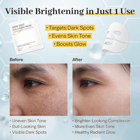 RootedGrace translucent mask absorbing into skin demonstrating nutrient uptake benefit