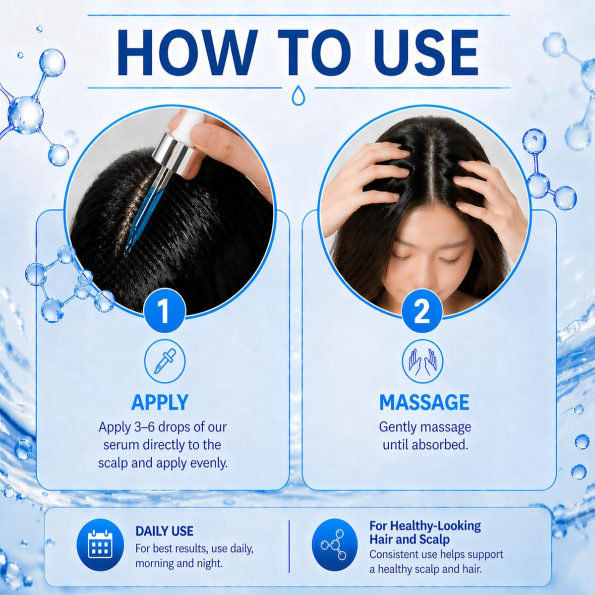 RootRenewal label detail with ingredients list emphasizing peptide and botanical benefit