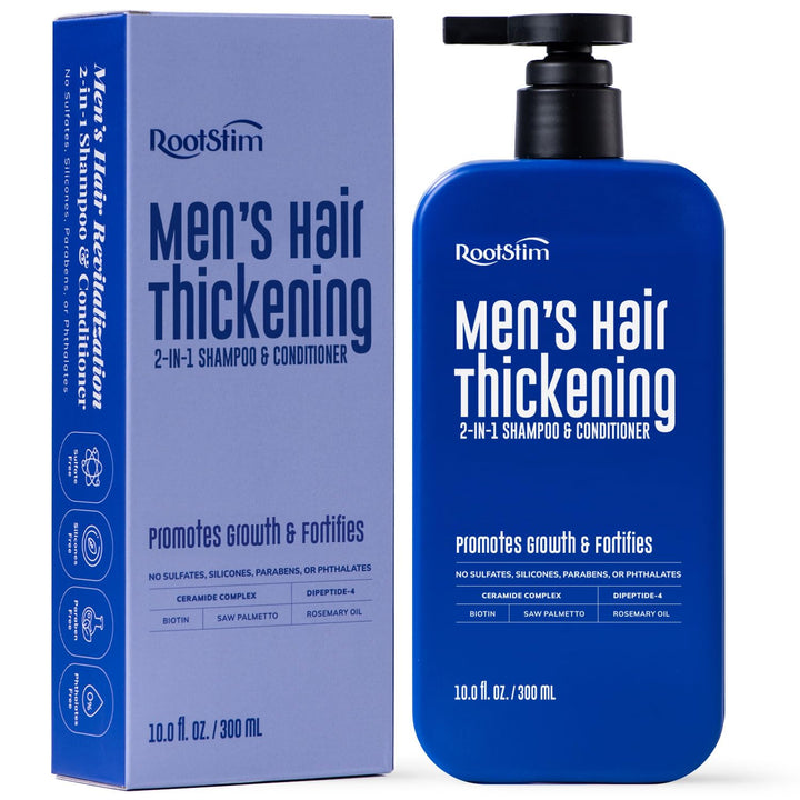 RootStim front label on 10oz bottle showing product name and benefits