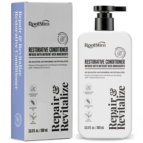 RootStim front packaging showing 10 fl oz bottle and label benefit