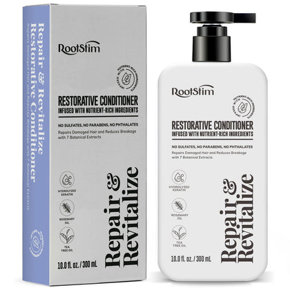 RootStim front packaging showing 10 fl oz bottle and label benefit