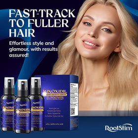 RootStim placed on bathroom counter showing daily routine fit