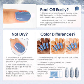 ROSALIND step-by-step application scene with base, cat eye coat, magnet, and curing benefit