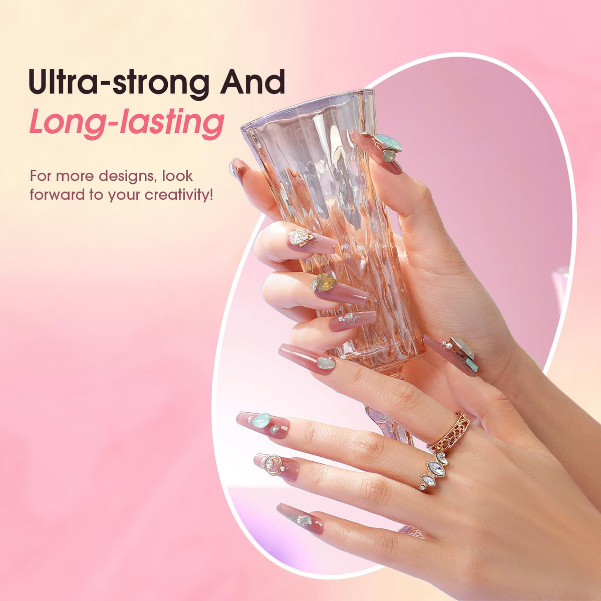 ROSALIND cuticle pusher, file and cuticle oil flatlay for neat nail prep