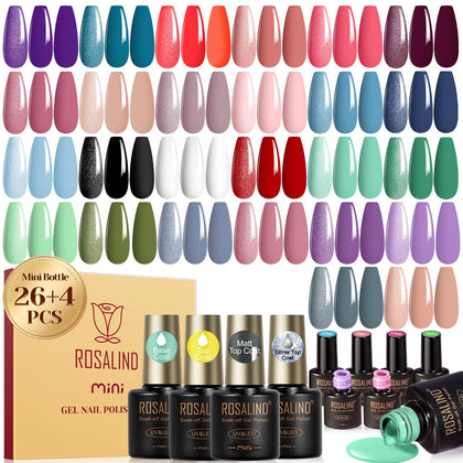 ROSALIND front packaging showing compact 30-piece set and colors, easy gifting