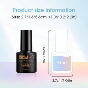 ROSALIND label and ingredients detail clear view for product identification and safety