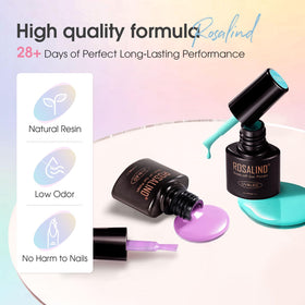 ROSALIND matte top coat texture shot illustrating velvety finish and modern style