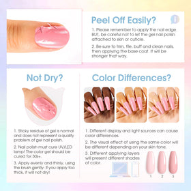 ROSALIND pastel summer manicure lifestyle scene showing versatile everyday wearable colors