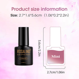 ROSALIND soakoff removal scene with tools to protect natural nail health