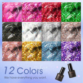 ROSALIND swatch strip of all shades demonstrating color selection benefit