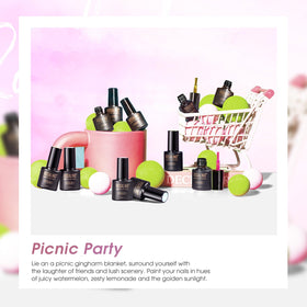 ROSALIND travel-ready bottles next to a purse to show compact portability