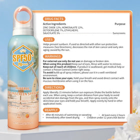 Rosawee sunscreen in a sports bag ready for active use