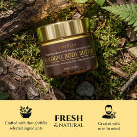 Roseblem with cedarwood and bergamot elements showing fragrance notes